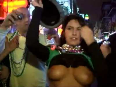 Even the hat comes off.