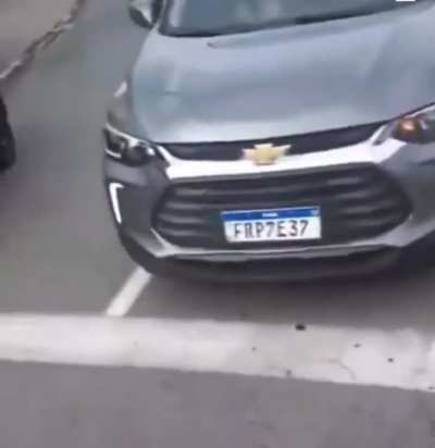 Well, that's what happens when you don't respect the traffic light