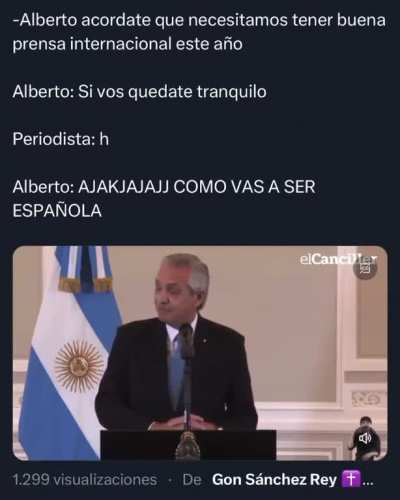 Uno que anda tranqui es Alverso