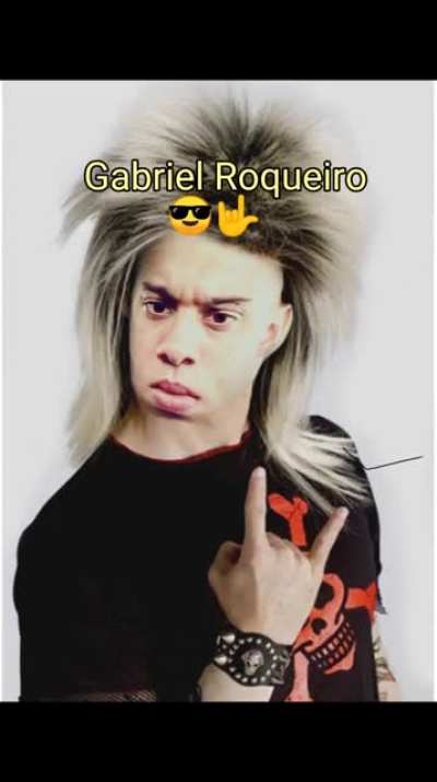 Fiz o Gabriel Roqueiro 😎🤟