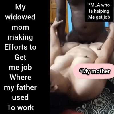 Mom getting me a job
