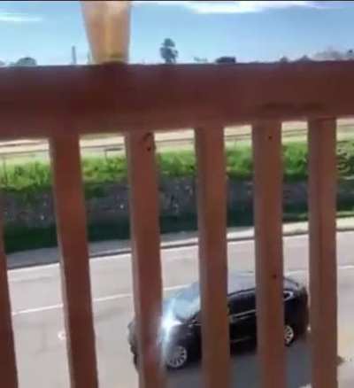 Outside