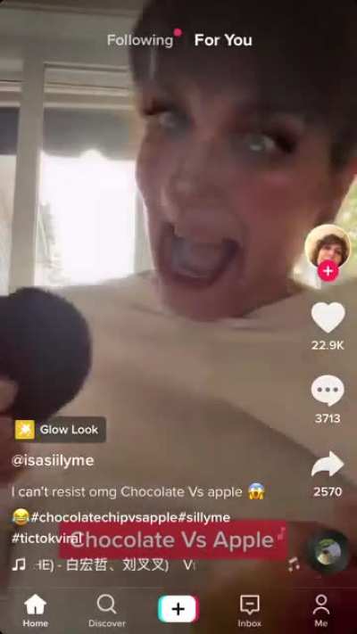 Chocolate vs apple