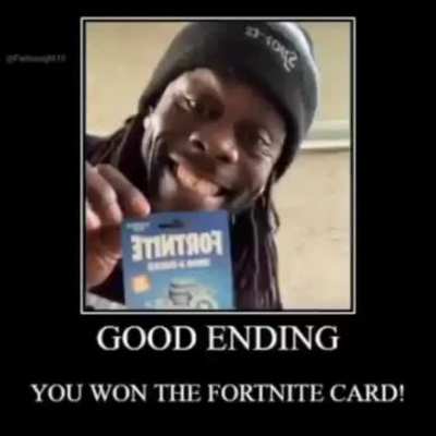 Fortnite Card 😳