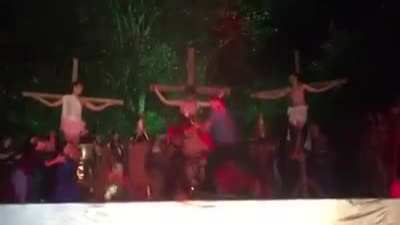 "For saving me from my sins, I'll save you from sufferings."