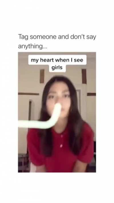 Girls heart rate when they see me