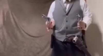 My god, the big iron is real