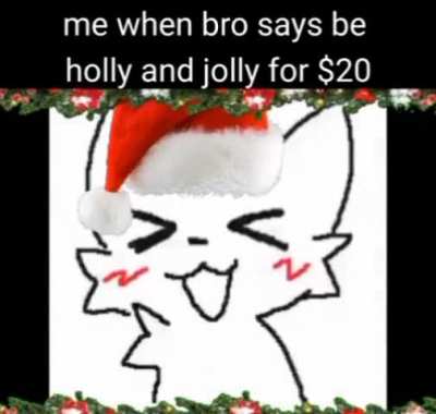 if you don&rsquo;t spread christmas cheer im gonna uhm&hellip; spread some uh.. sneers at you???