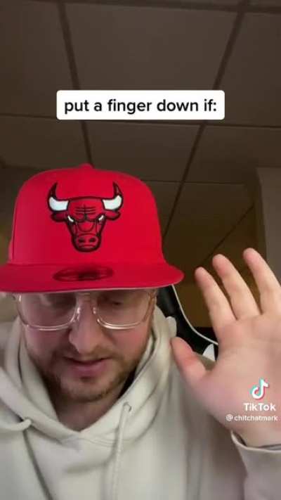 Put a finger down if