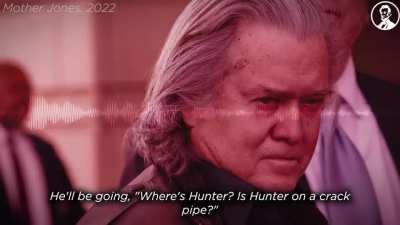 Audio recording of Steve Bannon saying that Trump planned all along to claim he won the election even though he lost