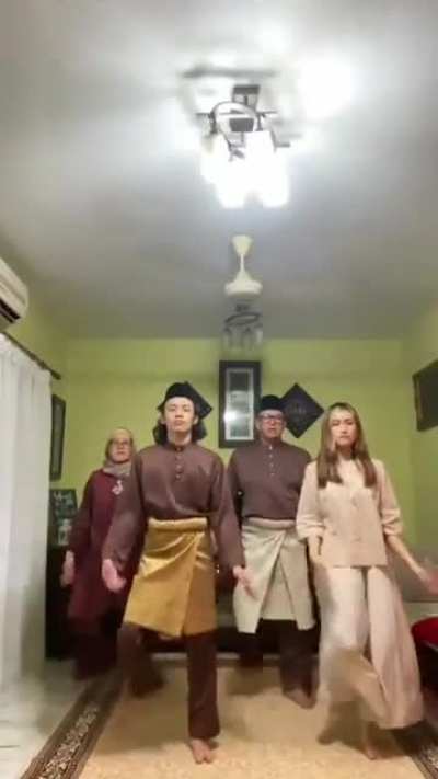 Fun family dance