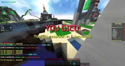 "minecraft is such a calm game!"