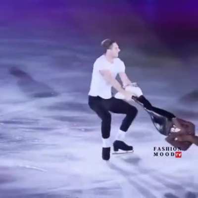 This ice skating move
