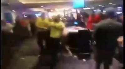 Naked Meth Man Let&rsquo;s It Ride On Vegas Craps Table