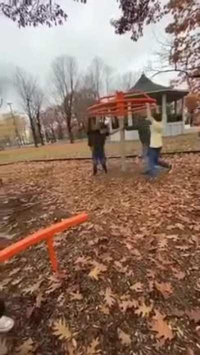 Spinning around uncontrollably