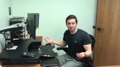 30 seconds of stretches every 30 minutes (PT tip)
