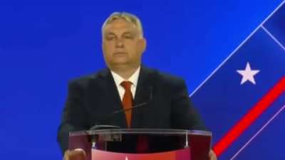 "Leave our children alone, the mother is a woman, the father is a man, we don't need genders, but rangers! Fewer drag queens and more Chuck Norris!" #ViktorOrb&aacute;n
