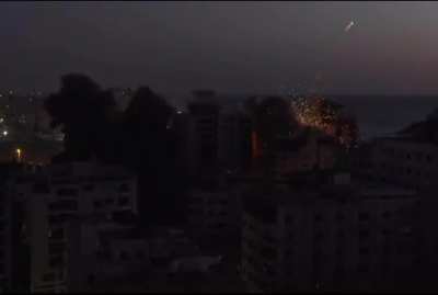 IAF airstrike demolishes building in Gaza