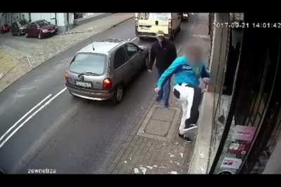 Vandal gets what he deserves