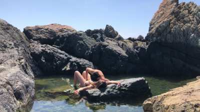 Fulfilling your greatest fantasies - sneaky sex at the tide pool
