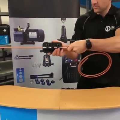 Tube straightener