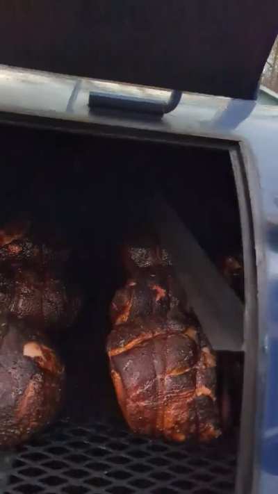 Fresh Smoked Easter Hams