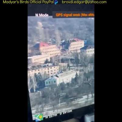 Recon unit "Madyar's Birds" providing an update from the vicinity of Soledar. Subtitled.