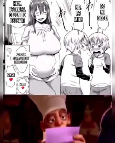 De quien es el bebe?