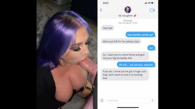 Your daughter wants you to come home