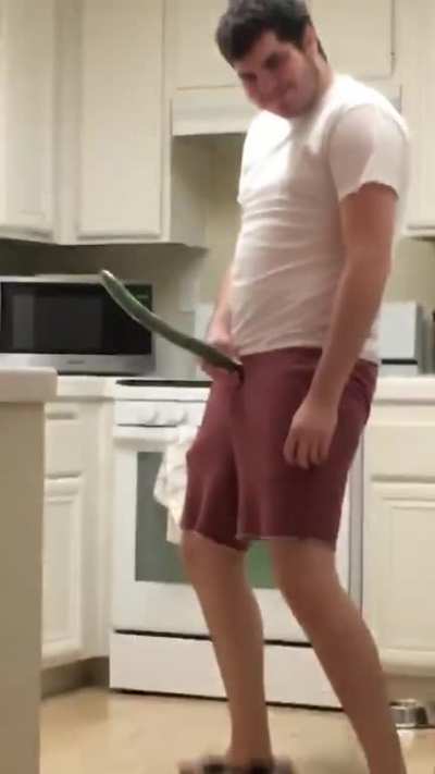 Is that a cucumber in your pants?
