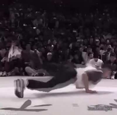 A double-triple-frontal-kick-spin-backflip or whatever it&rsquo;s called