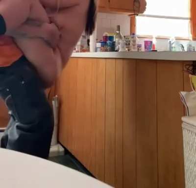 Mom is shocked how strong her son has got