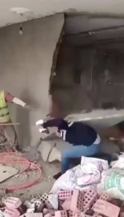 HMFT after wearing no safety equipment