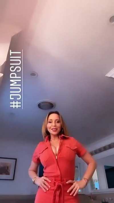 She looks so sexy in that jumpsuit