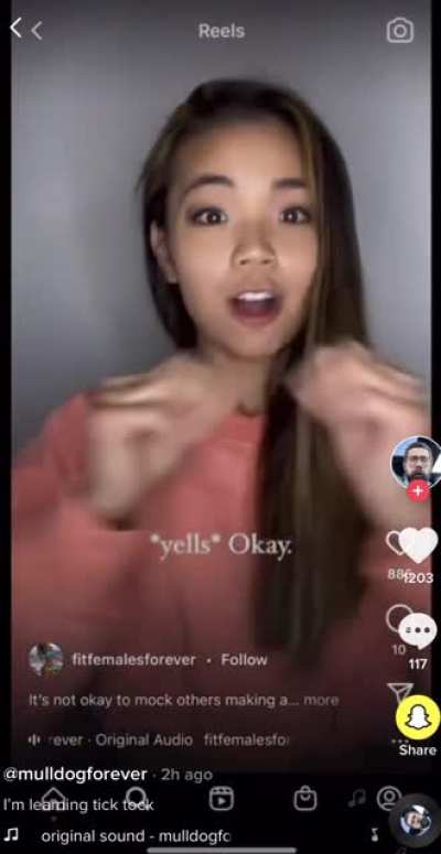How long before Nick gets banned from Tik Tok?