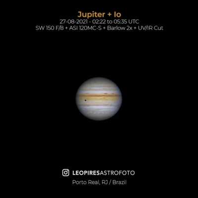 IO TRANSIT OF JUPITER