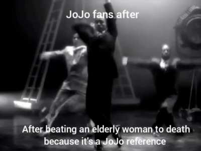 fuck, I can't remember whether the woman was elderly or not. oh well, I've already remade this meme 6 times and I don't have the energy to fix it