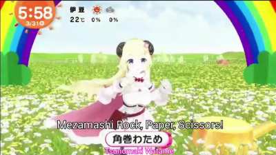 Watame's first appearance on TV (Fuji TV)!