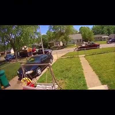 Deranged Man Shots 6 year Old child For Riding Bike In His Yard Is Given a $10,000 Bond