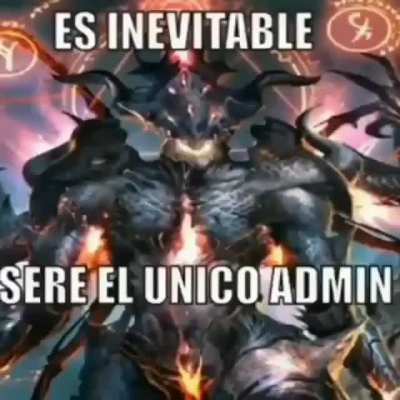 Admin meme