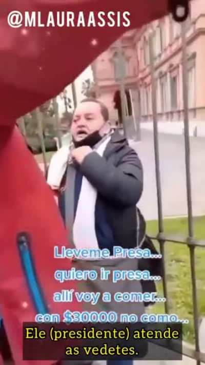 Personal de salud pide que la metan presa para poder comer y no sacarle la comida a sus hijos 