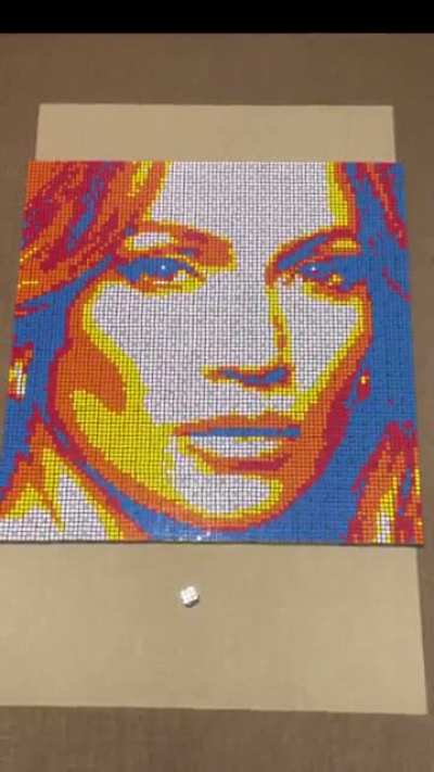 Jlo, 1000 Rubik&rsquo;s cubes, me, 2021