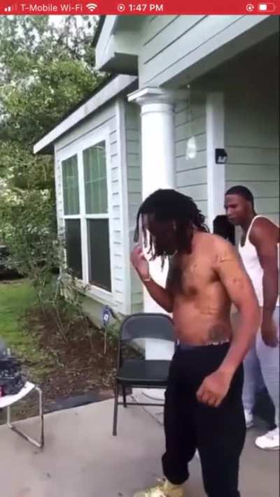 Stiff jab ..