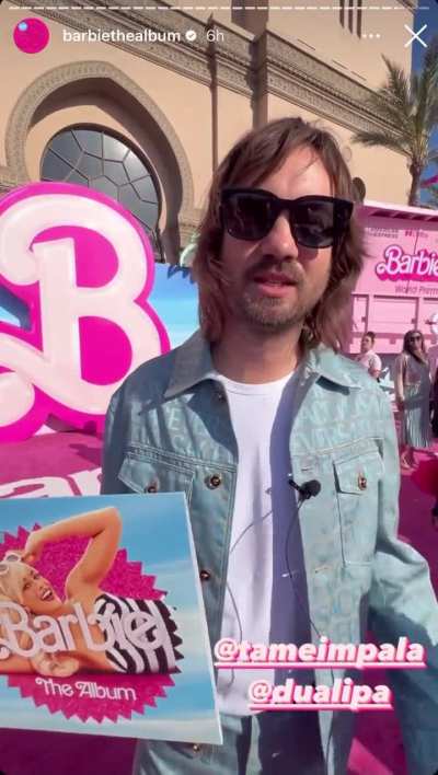 From @barbiethealbumâs instagram