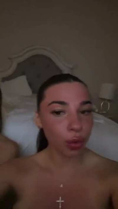 Her second ig live
