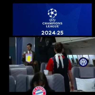 ME RIGHT NOW watching the champions league draw