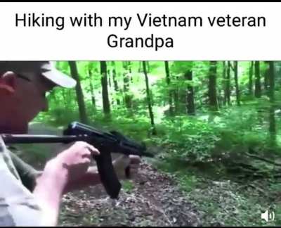 There in the bushes