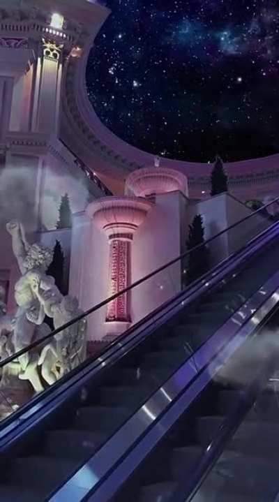 Escalator to the sky