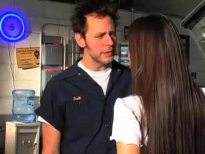 The guy in the video is actually James Gunn though