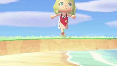 With the new swimming update I decided it was time to get out my swimming costume and patrol my beaches. Stay safe out there guys!